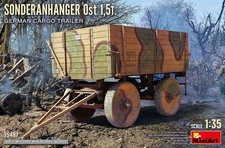 MiniArt 1/35 German Sonderanhanger Ost 1.5t Cargo Trailer