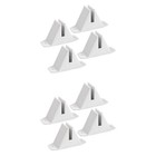 8 Pcs Plastic Fence Base Anti-tipping Garden Fence Support Holder Fence