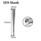 Electric Hammer Compatible Expansion Bolt Strike Punch with Round Handle