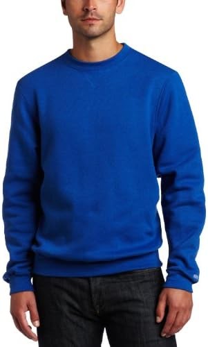 Men's Workout Fleece Crewneck Sweatshirt Lightweight Warm Moisture Outdoor Top - Picture 11 of 24