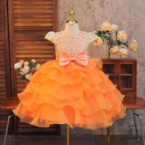 Christmas Tutu Dress Princess Girls Kids Pageant Bowknot Sleeveless Gown Evening - Bild 12 von 26