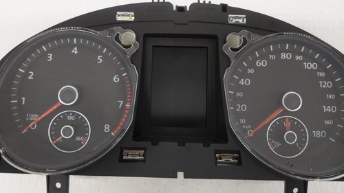 2011-2011 Volkswagen Cc Speedometer Instrument Cluster Gauges 3c8920 970t FET8V - Picture 4 of 9