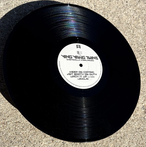 YING YANG TWINS Vinyl Record Chemically Imbalanced RAP HIP HOP - Picture 2 of 2