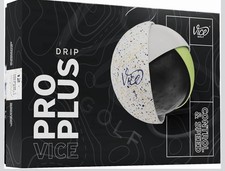 Navy Orange Drip Vice Pro Plus Golf Balls High Spin Control for Players NEW