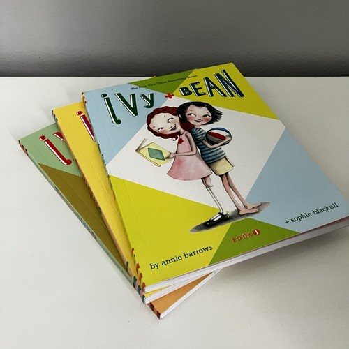 Lot of 3 Ivy and Bean Books Volumes 1-3 Paperback Great Condition - Picture 2 of 7