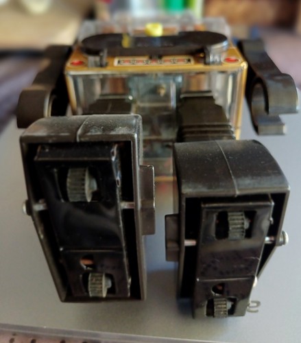 PISTON ROBOT SH TOY HORIKAWA TIN PLASTIC SPACE BATTERY JAPAN '70s BOX JAPAN - Imagen 13 de 15