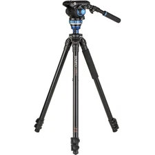 Benro A2573FS6 Tripod Kit W/ S6 Pro Head, Flip Lock Legs, 13.2lbs Max Load