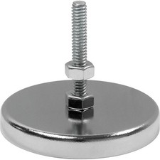 MAG-MATE MX2002RB Ceramic Magnets,Round 49M037