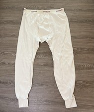 Carhartt Thermal Pants Mens XL Tall Ivory K57 Long Johns Base Layer Made In USA
