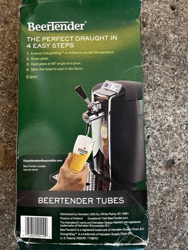 Krups Beertender VB50 B90 Barril de Cerveza Grifo Dispensador Refrigerador y 15 Tubos Nuevos - Imagen 19 de 19