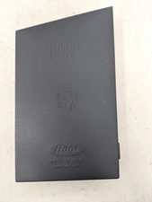 Huot Drill Index 1/16 to 1/2 by 1/32 Made in the U.S.A