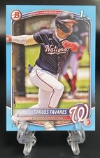 2025 Bowman - Prospects Carlos Tavares #BP-28 Sky Blue /499 (1st)