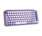 Logitech POP Keys Wireless Mechanical Emoji English Keyboard - Cosmos Purple