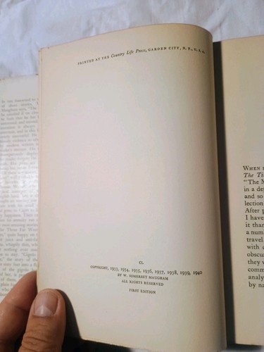 The Mixture As Before W Somerset Maugham 1940 Vintage HCDJ - Foto 14 di 20