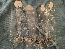 Lot Of 6 New Snap Button Necklaces