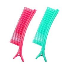 Colortrak Hair Sectioning Grip Clips (2 Pack) for Efficient Coloring, Cutting, a