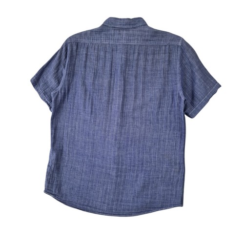 Stone Island Denims Mens Shirt Large Short Sleeve Lightweight Blue Vintage - Picture 5 of 14