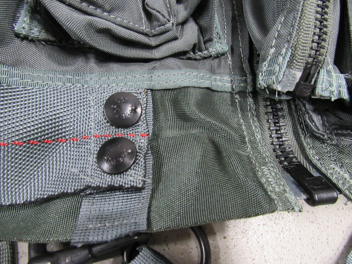 US Navy USMC Aircrew Pilot Survival Vest SV-2B w/ Holster & Knife