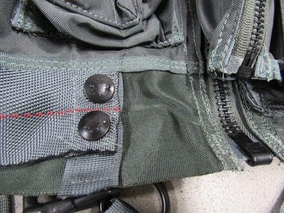 US Navy USMC Aircrew Pilot Survival Vest SV-2B w/ Holster & Knife