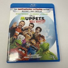 Muppets Most Wanted (Blu-ray/DVD, 2014, 2-Disc Set)