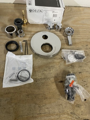 #ad Delta T27859 Trinsic 17 Series Pressure Balanced Valve Trim Chrome *READ* $259.99