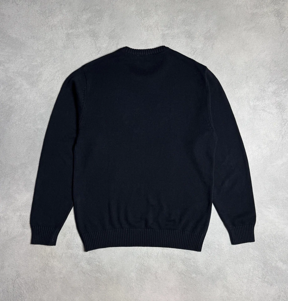 U.S. Polo Assn. Mens USA Flag Crewneck Cotton Knit Sweater Size M - Image 2 of 4