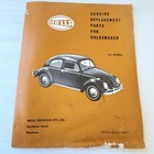 Vintage Hella Genuine Replacement Parts Volkswagen All Models VW Catalogue 1967