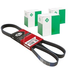 GATES 6DPK1697 Keilrippenriemensatz + Spanner für BMW 1 E81–E88 3 E90–E93 2.0D