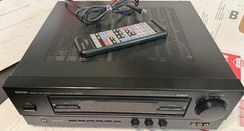 VINTAGE DENON AVR-2000 AV RECEIVER CD, PHONO, TAPE, w/ CONTROL MADE IN JAPAN! - Picture 6 of 24