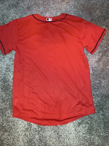 Nike Atlanta Braves Alternate Rot Baseball Trikot Jugend Größe XL Brandneu - Bild 7 von 8