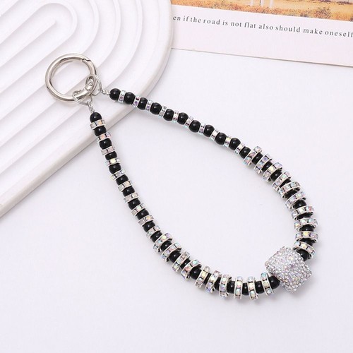 Bright Diamond Crystal Anti-lost Rope Keychain Hanging Cord Phone Accessories - Photo 5 sur 21