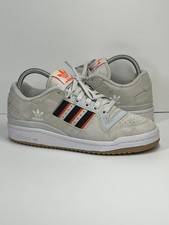 Adidas Forum 84 Low ADV Athletic Shoes Men's 5 Gray Impact Orange Gum Casual