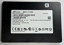 Micron M600 512GB SSD 2.5” SATA Solid State Drive MTFDDAK512MBF