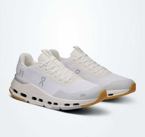 Size 8- ON Cloudnova Form 2 White Ivory Women's Shoes  - Picture 1 of 11