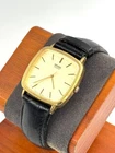 vintage seiko 30mm Men Quartz Watch New Battery working 7431-5250 -f1638