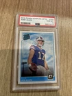 2018 Donruss Optic Rated Rookie Josh Allen PSA 10