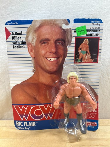 GALOOB 1990 WCW RIC FLAIR NATURE BOY WRESTLING ACT...