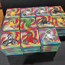 (66) Fidget Spinners Lot - New In Box - Hand Spinners - Expressions