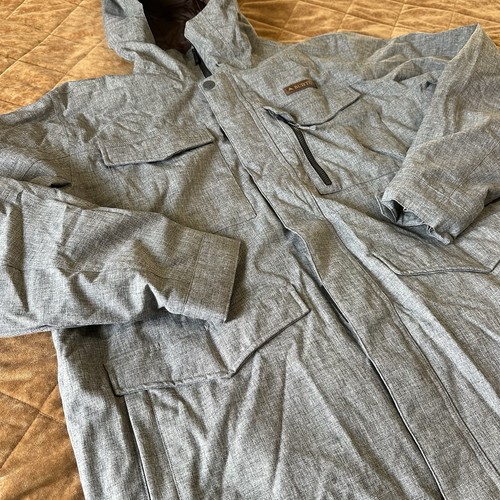 Burton Jacke grau Living Lining ThermoLite Covert Dhaka Snowboarden Herren XXL - Bild 4 von 14