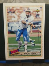 1992 Upper Deck NFL Scrapbook #513 Warren Moon