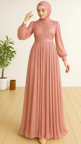 türkische Abendkleider|türkisches Abendkleid blau|türkisches Abendkleid Kleid - Bild 2 von 11