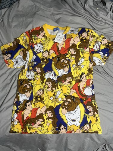 NWT Tokyo Disney Resort Beauty And The Beast Japan Size LL/US Size Large T-Shirt - Picture 2 of 6