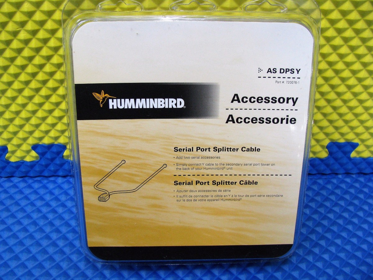 Humminbird Serial Port Splitter Cable AS DPS Y Part # 720076