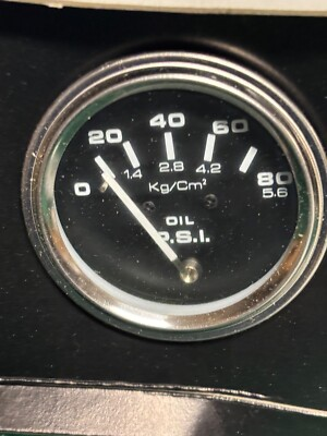 #ad Vintage Nos new old stock NAPA instruments Oil Pressure Gauge 501 1141 $19.95