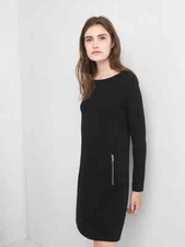 Gap Boatneck swing dress, Size XS True Black (104218)&