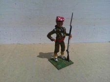 Almirall or similar,  Spanish Infantry, well painted 54mm lead, LM