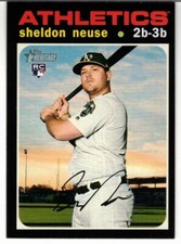 Sheldon Neuse 2020 Topps Heritage