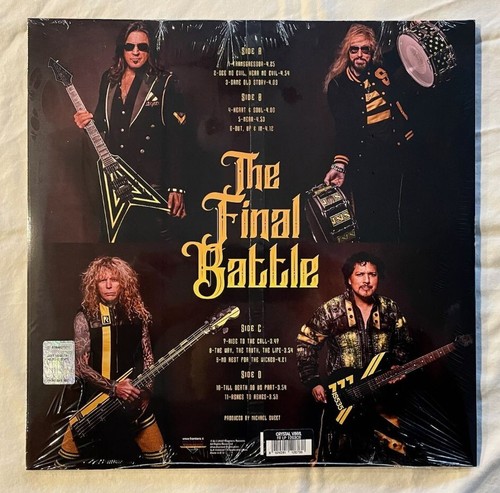Stryper - The Final Battle (Ltd Edition CRYSTAL 2LP / Only 300 Copies Worldwide) - Picture 2 of 4