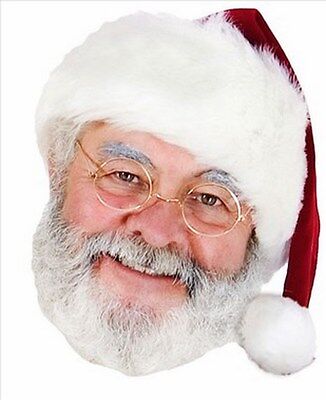 Pere Noel Festif Amusant Carte Simple Fete Masque Visage Ebay Pere Noel Festif Amusant Carte Simple Fete Masque Visage Ebay