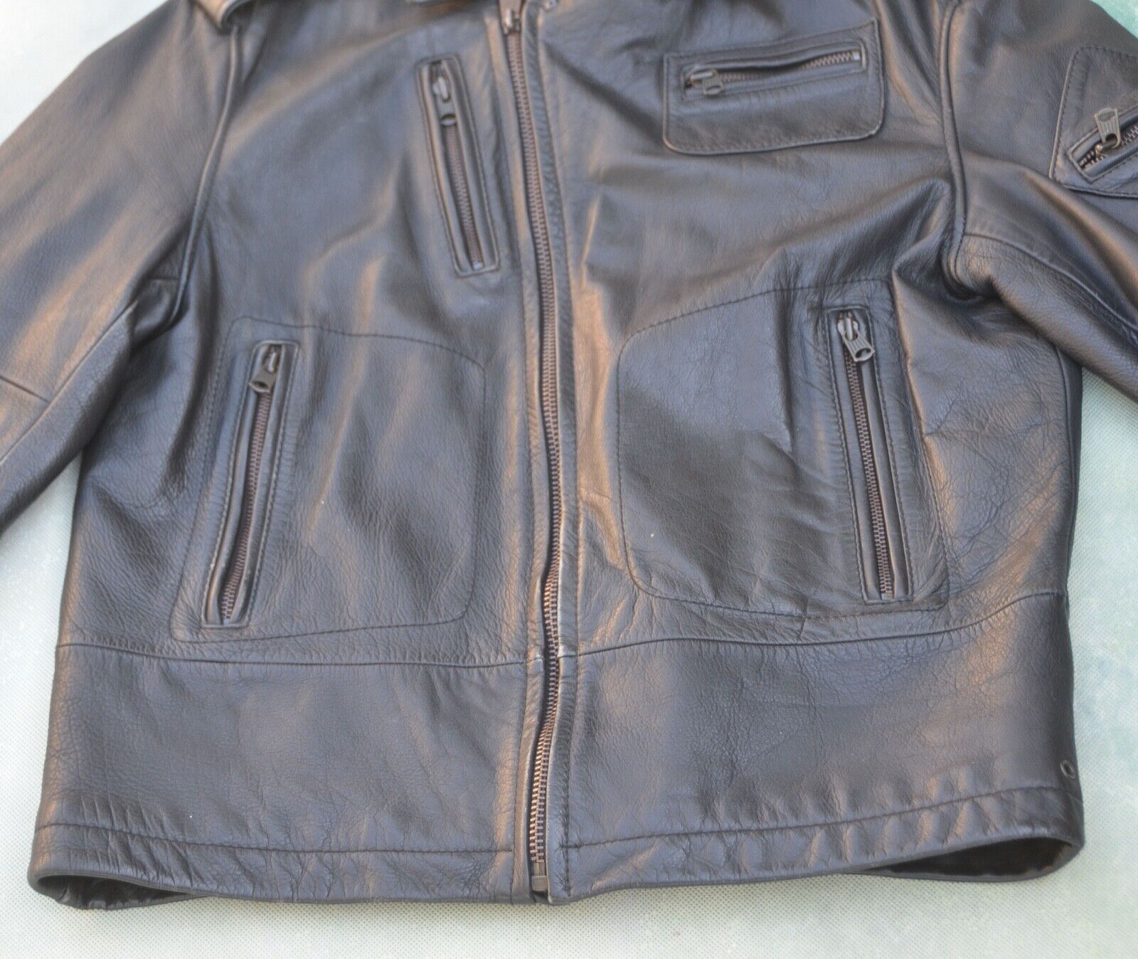 Vintage Levi's Red Tab Men's Leather Jacket Size S.